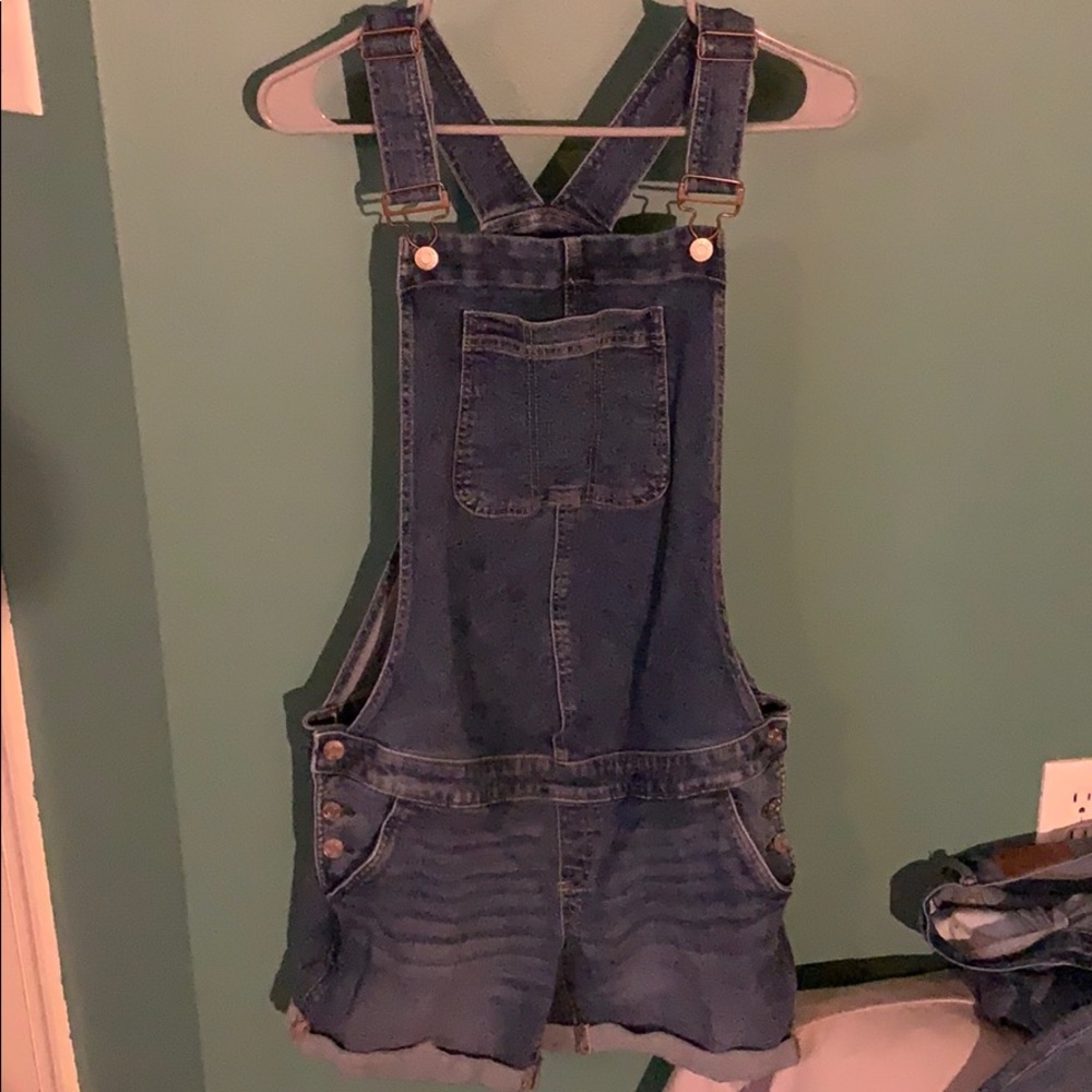 Gap Maternity Overall Shorts